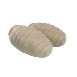 STUFFED COATED WHITE STRAWBERRY